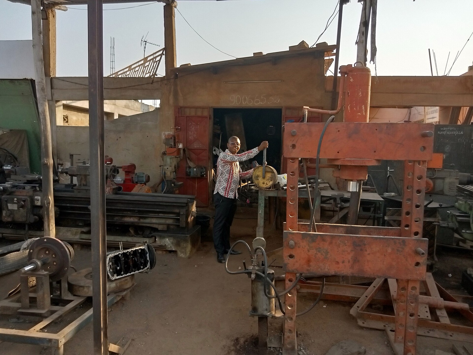 A small-business workshop