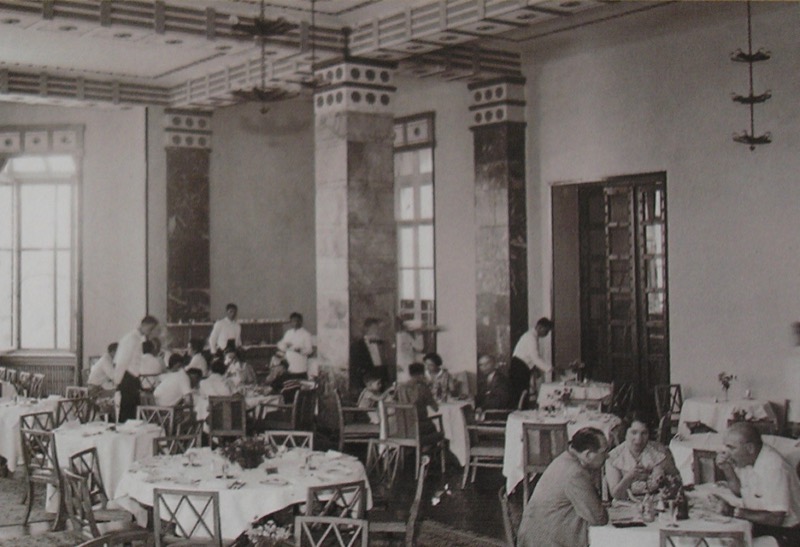 A private dining room