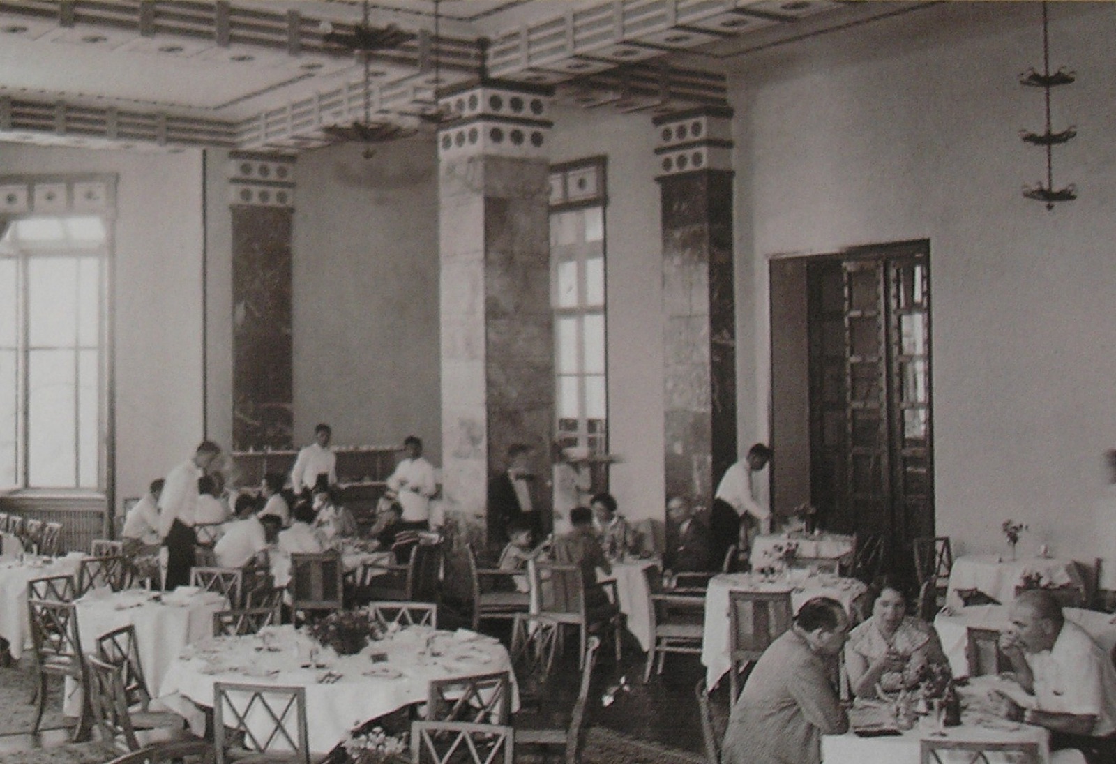 A private dining room