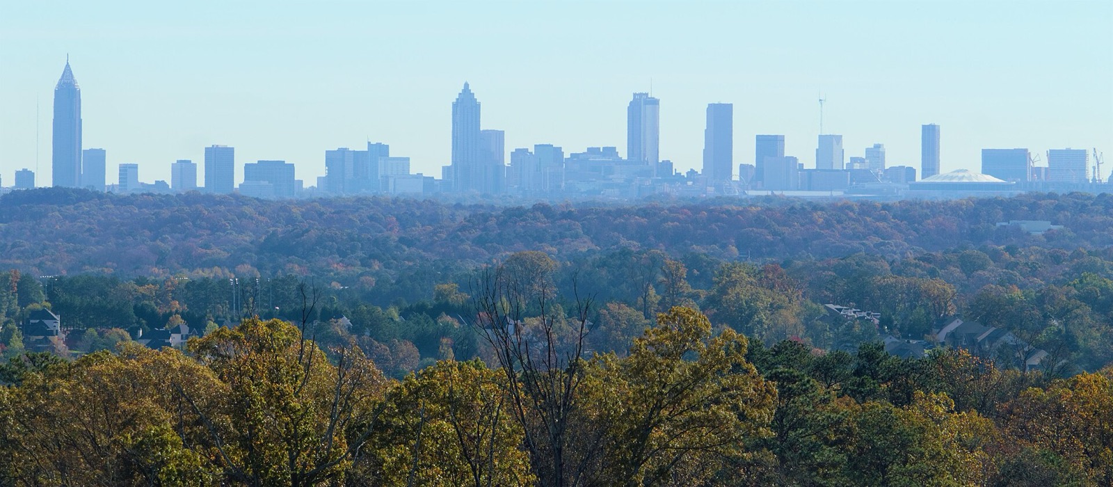 The Atlanta skyline