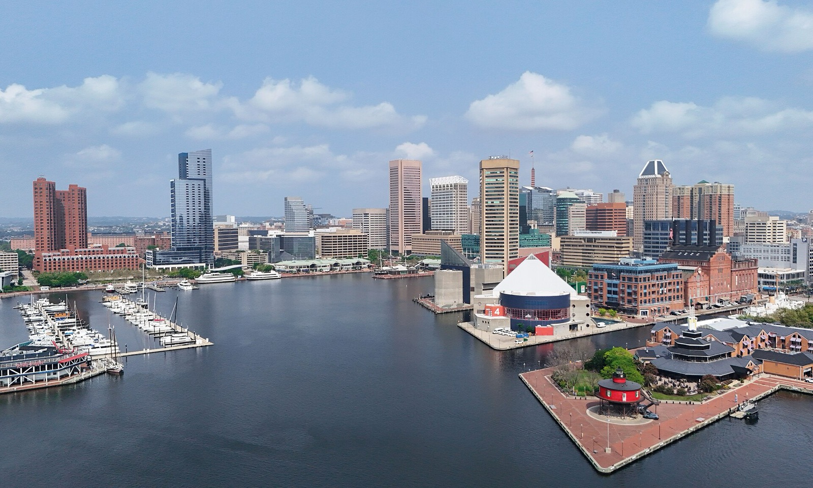 The Baltimore skyline