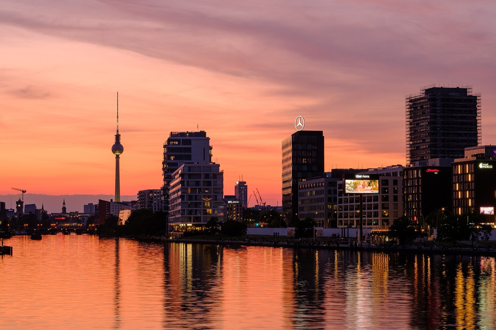 The Berlin skyline
