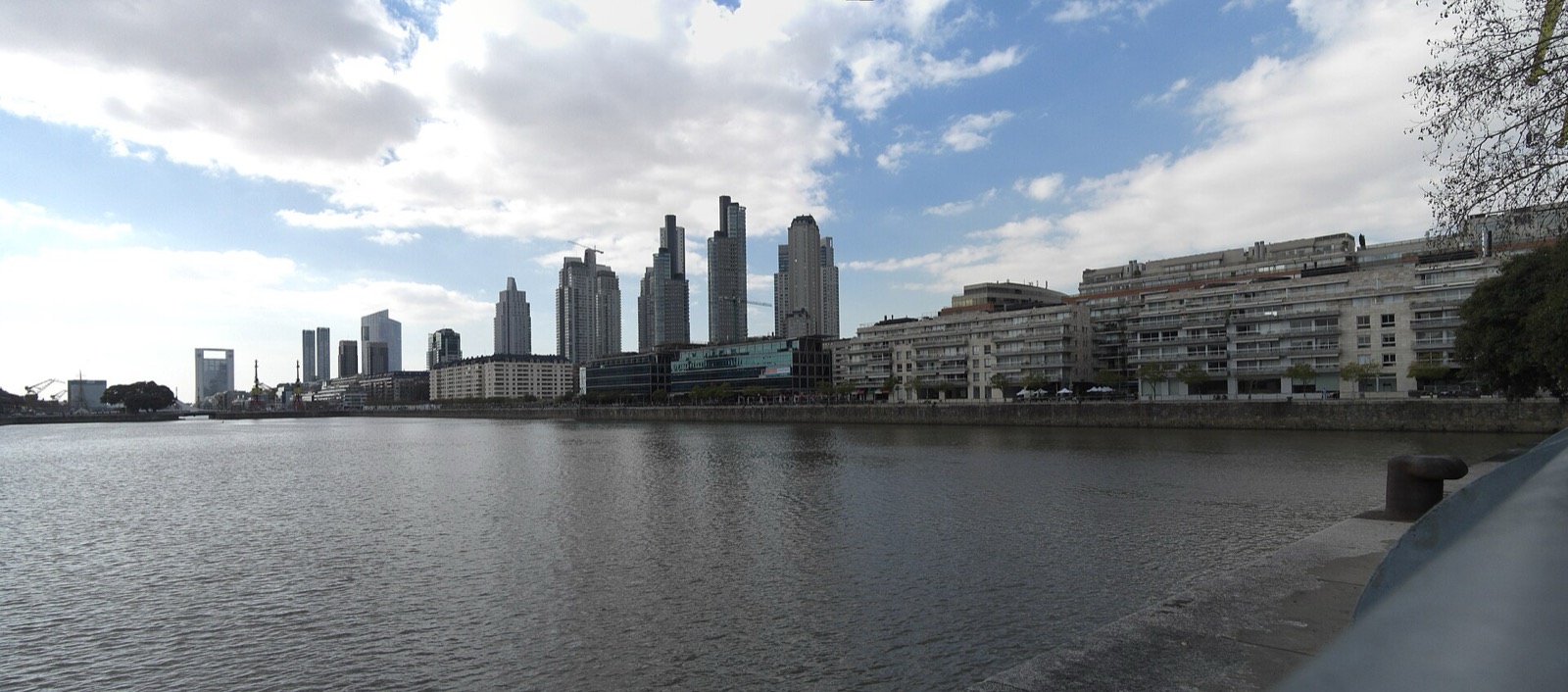 The Buenos Aires skyline