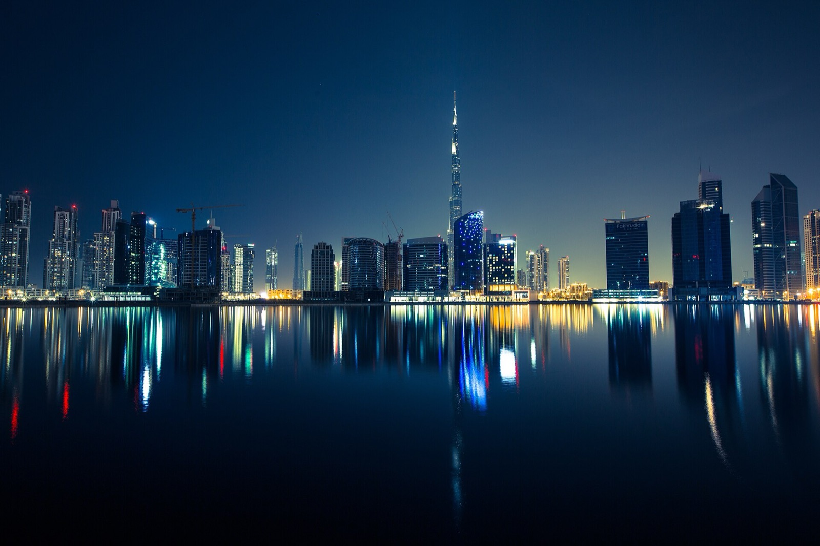 The Dubai skyline