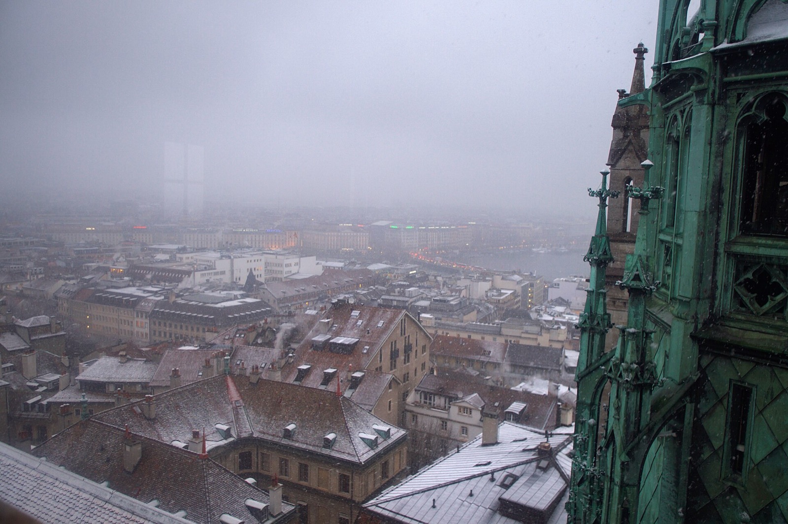 The Geneva skyline