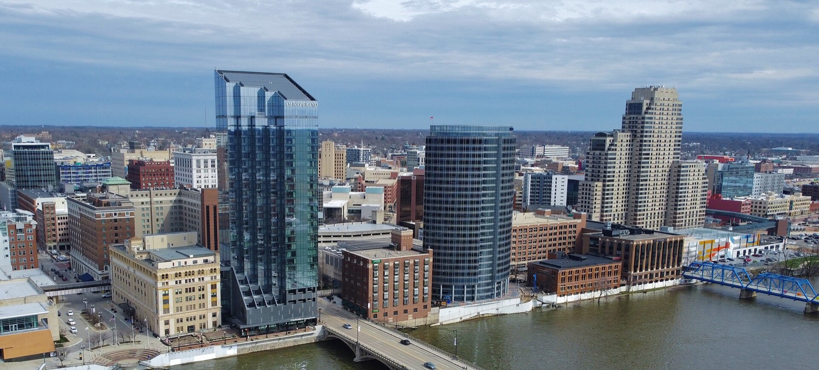 The Grand Rapids skyline