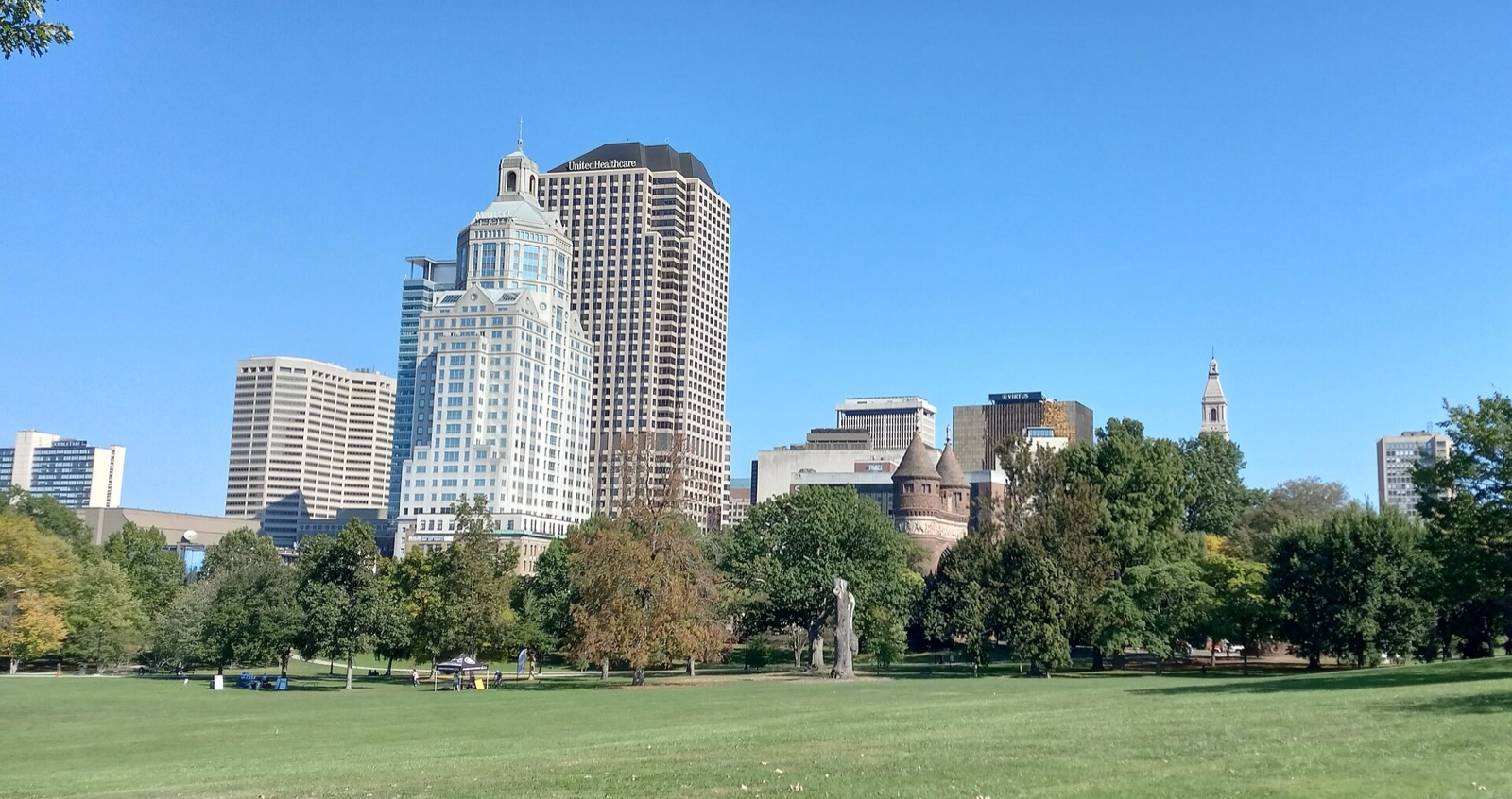 The Hartford skyline