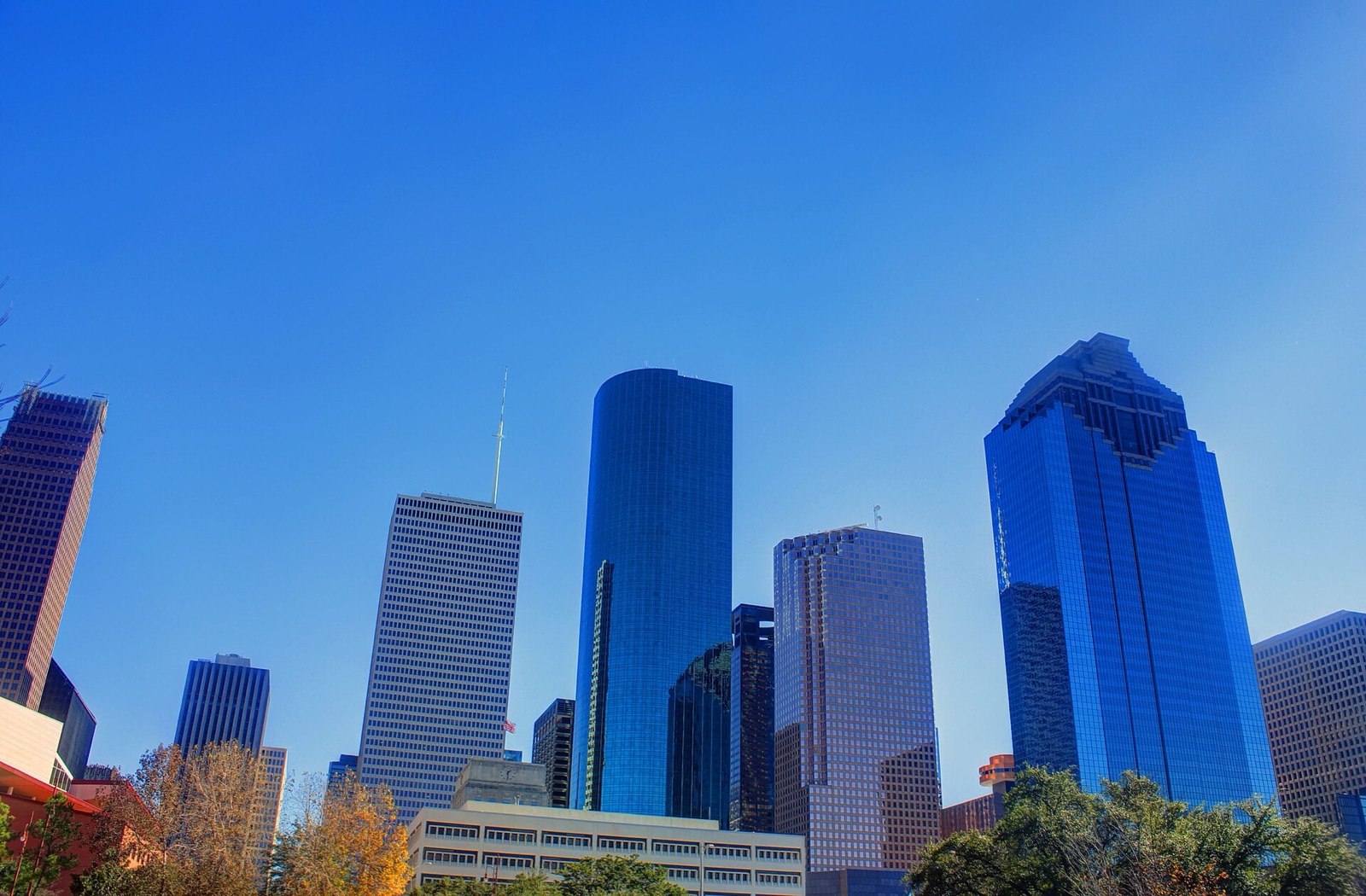 The Houston skyline