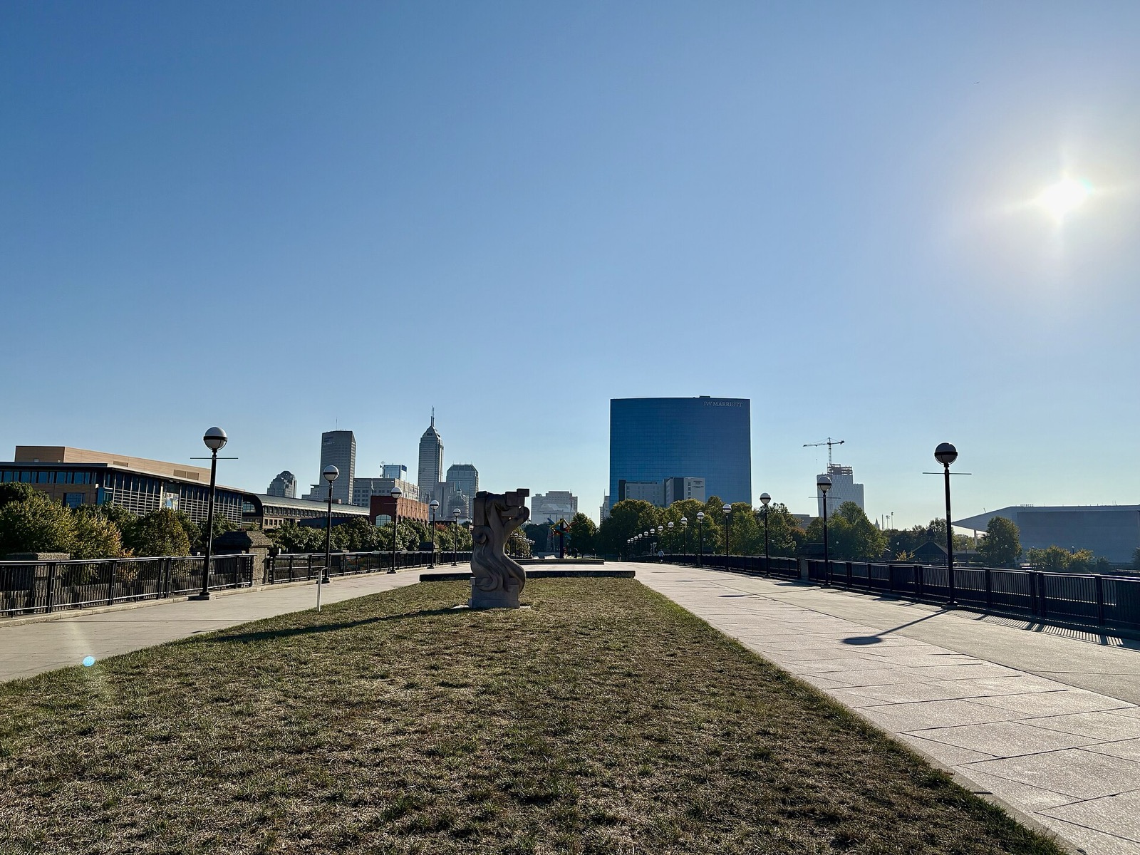 The Indianapolis skyline