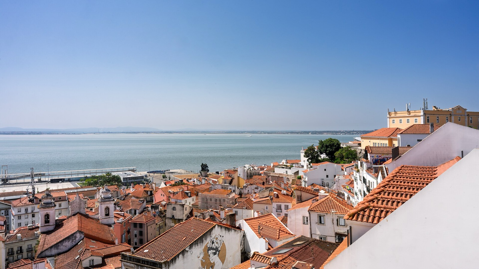 The Lisbon skyline