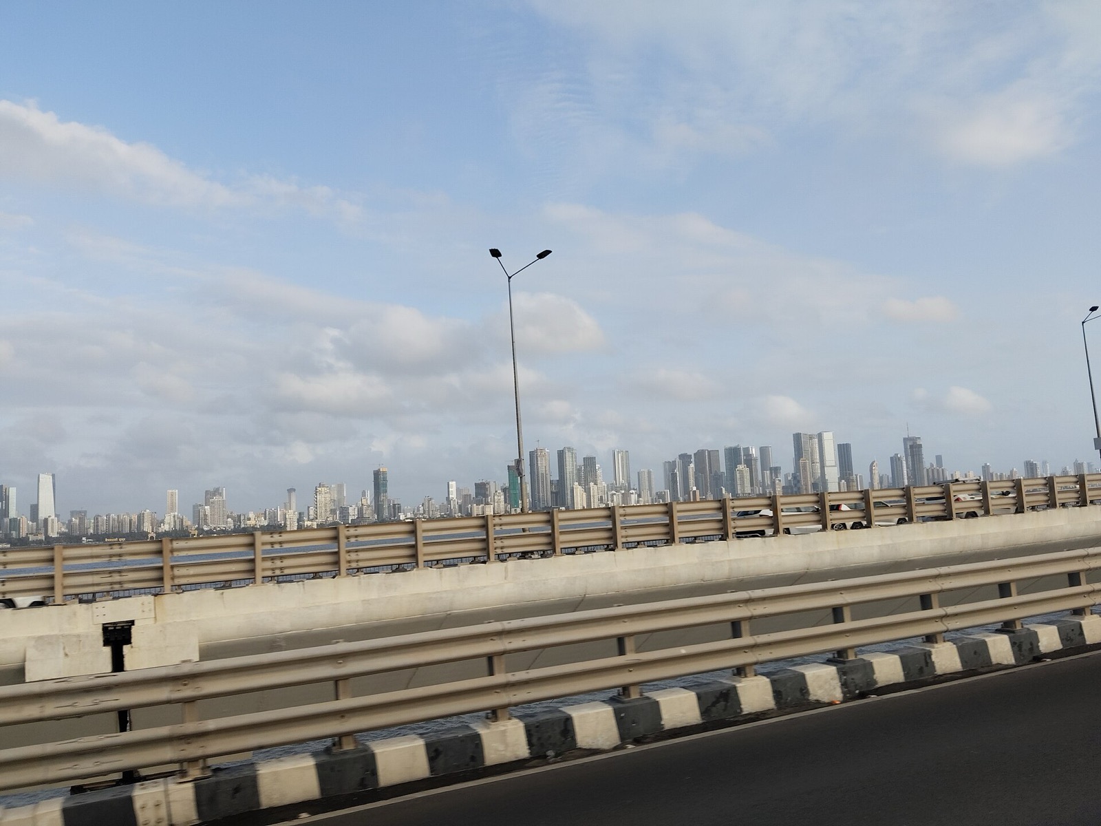 The Mumbai skyline