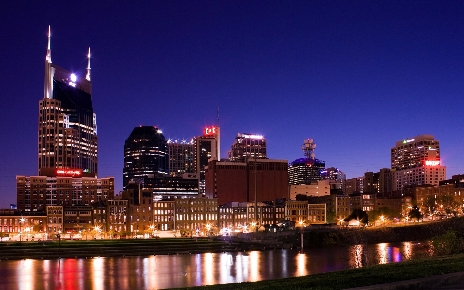 The Nashville skyline