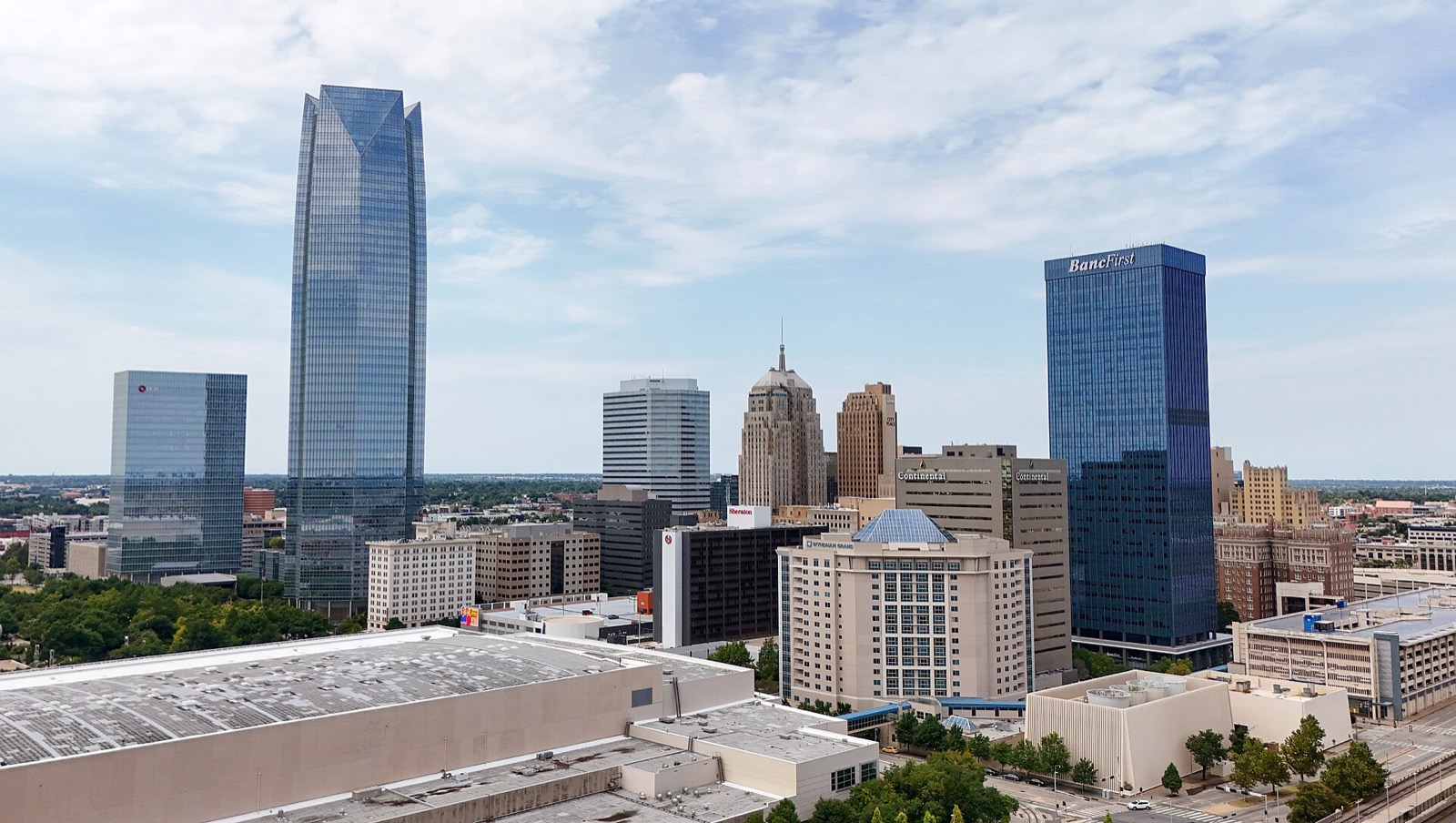 The Oklahoma City skyline