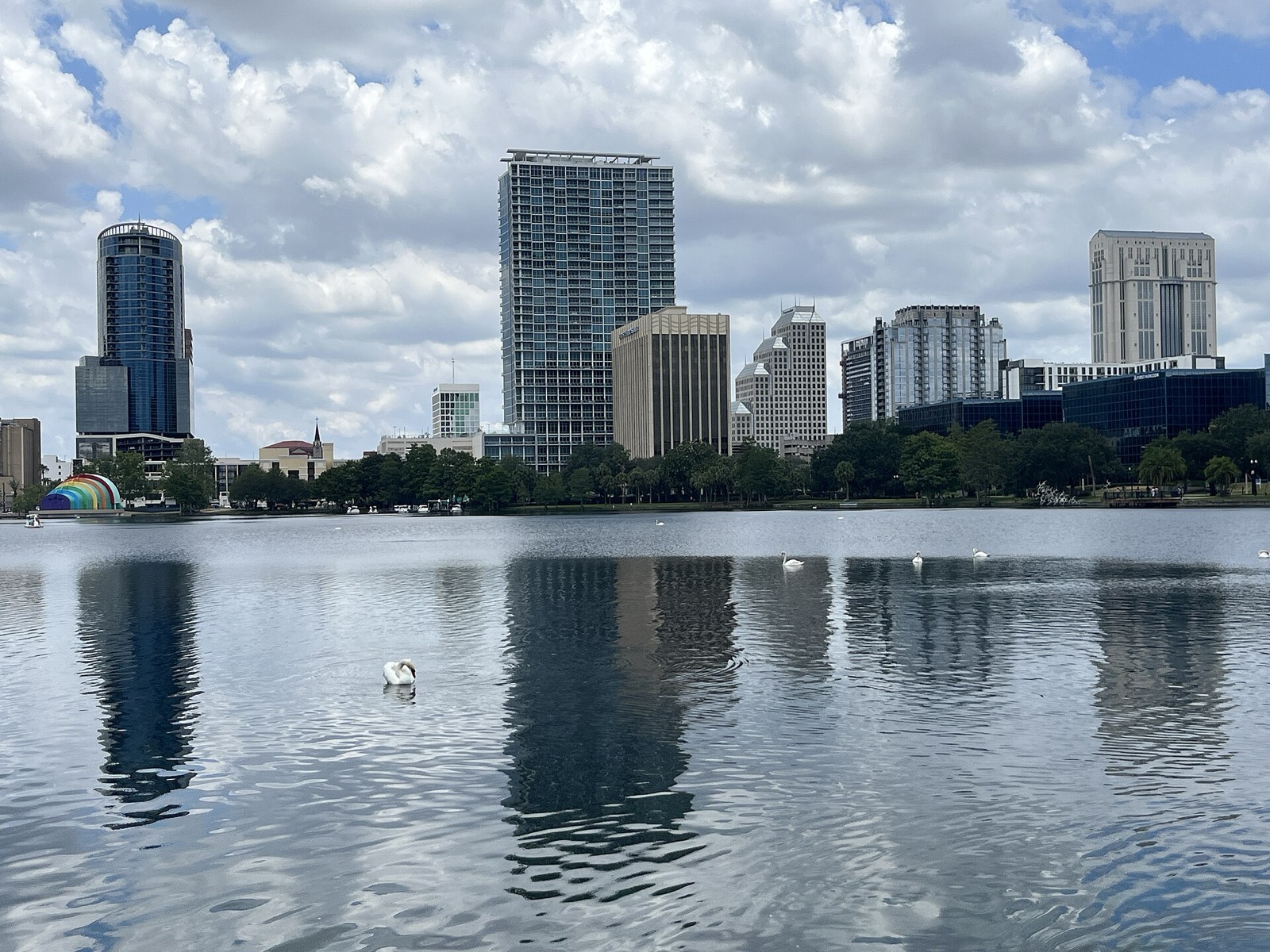 The Orlando skyline