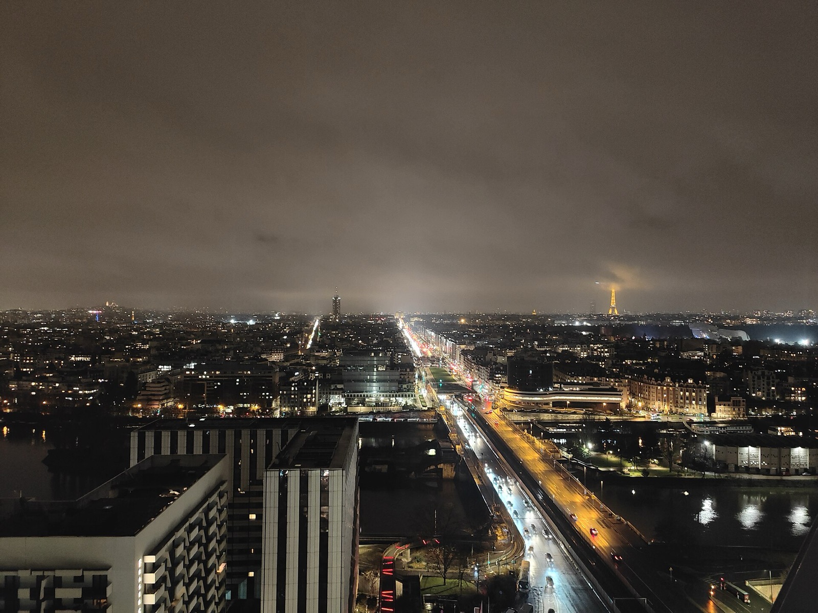 The Paris skyline