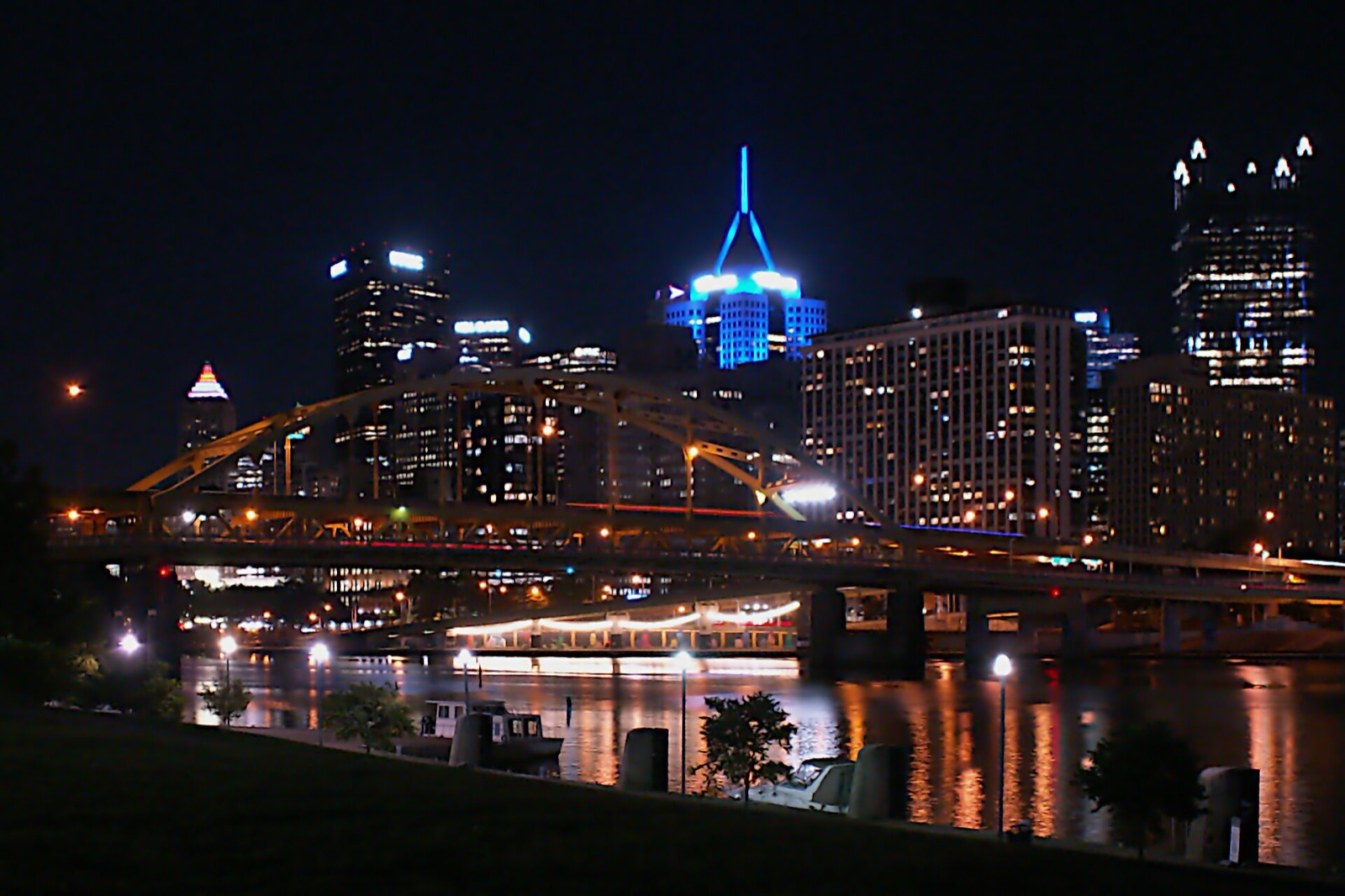 The Pittsburgh skyline