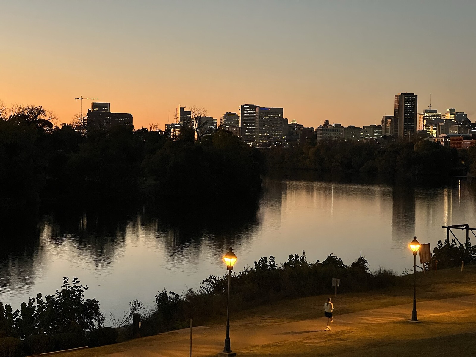 The Richmond skyline