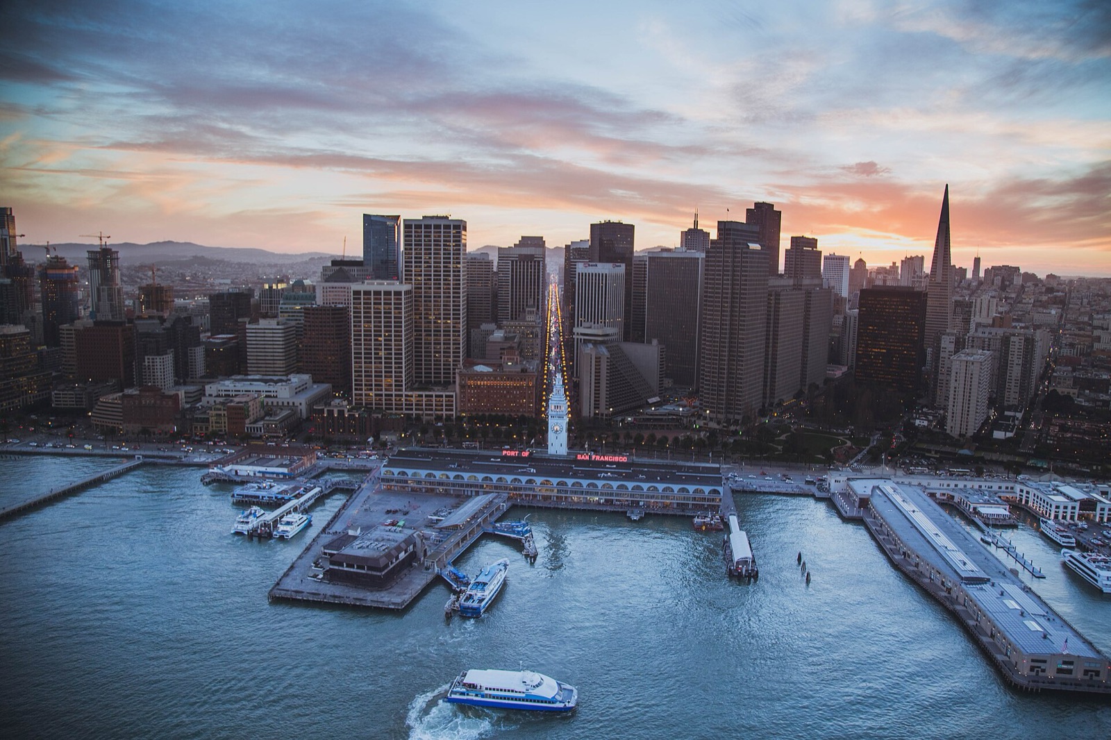 The San Francisco skyline