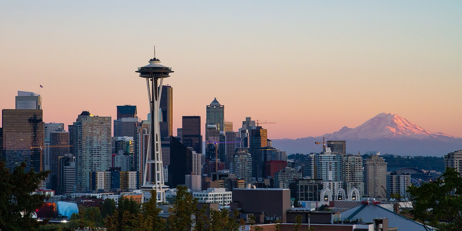 The Seattle skyline