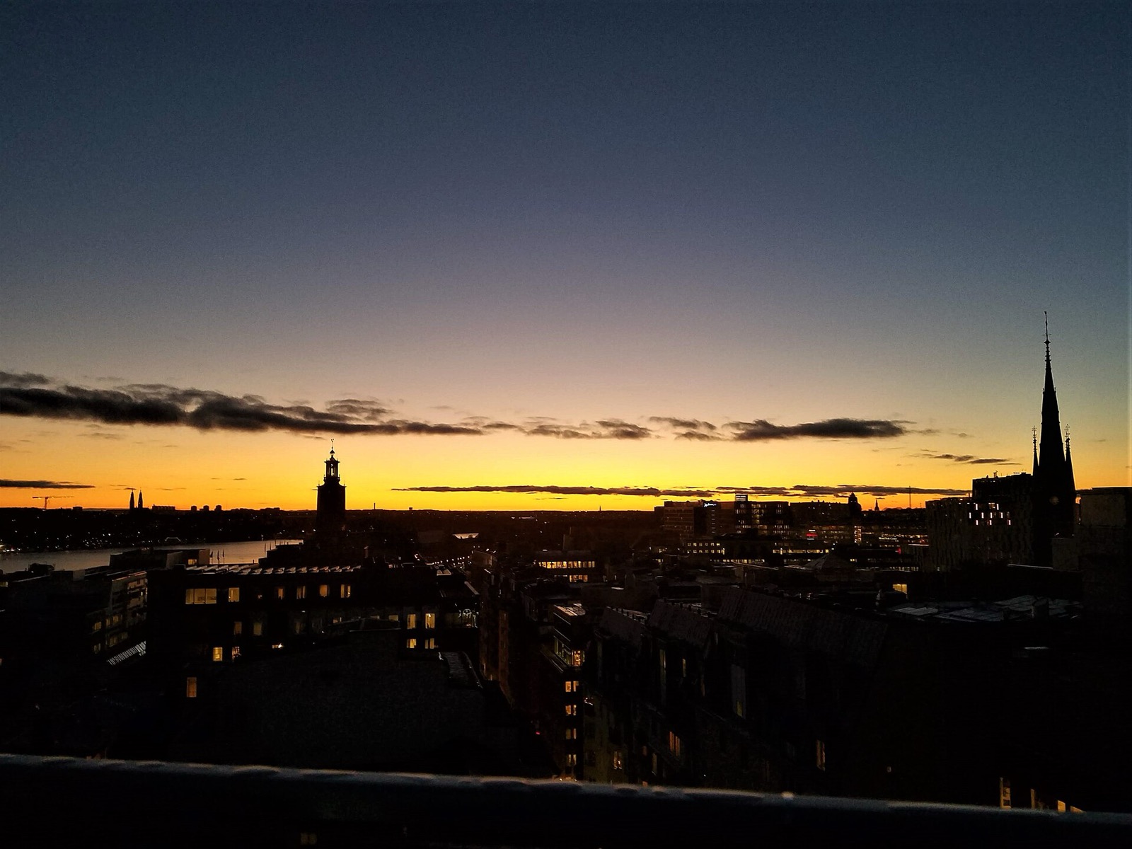 The Stockholm skyline