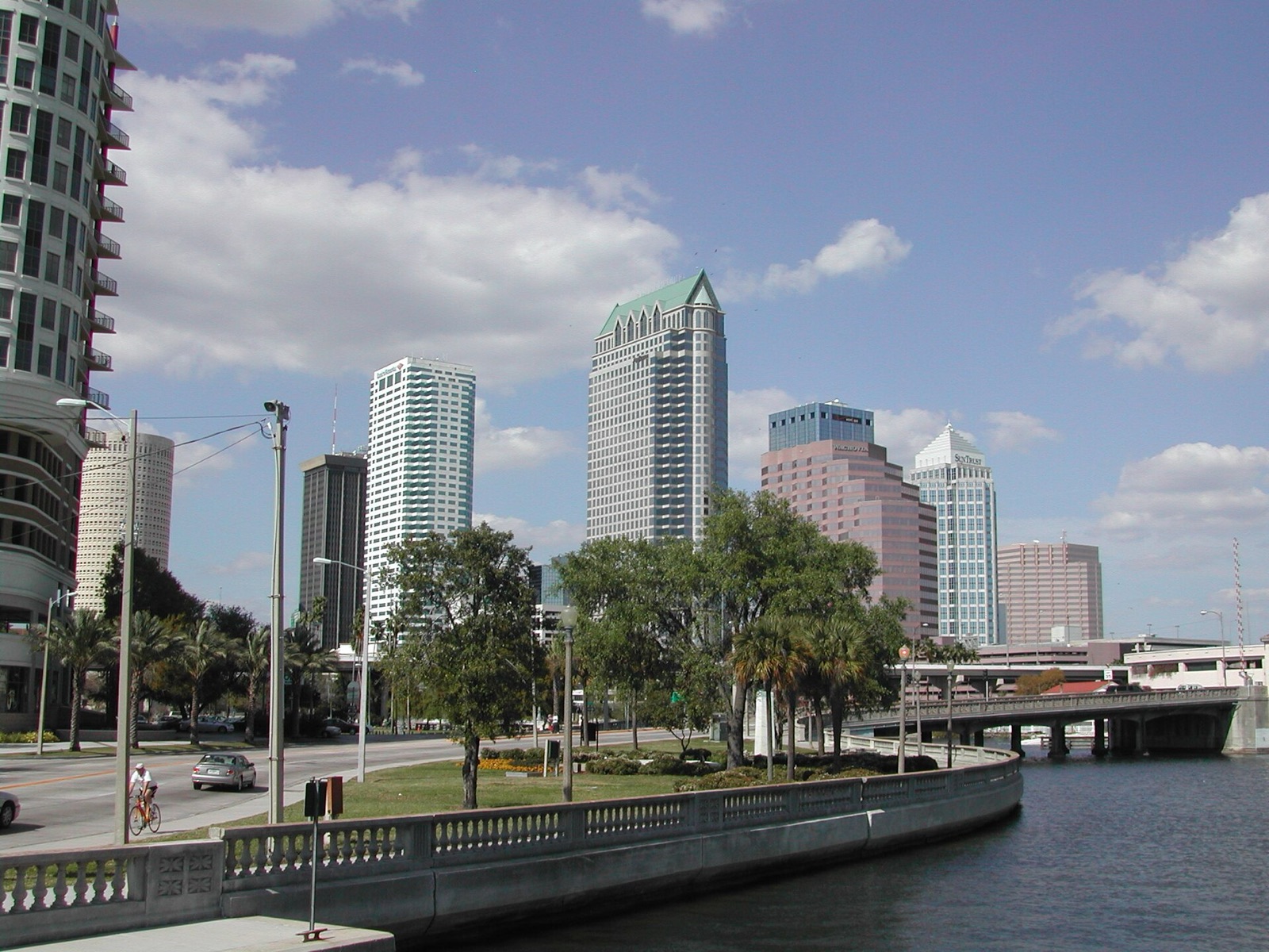 The Tampa skyline