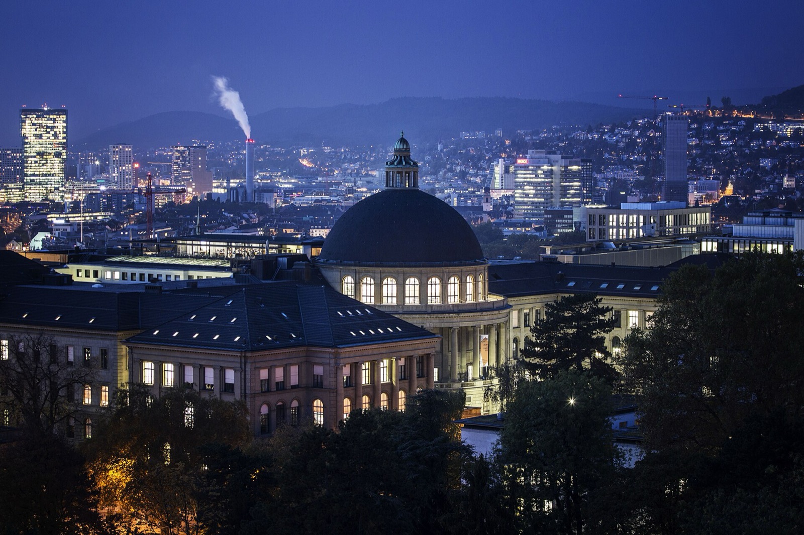 The Zurich skyline