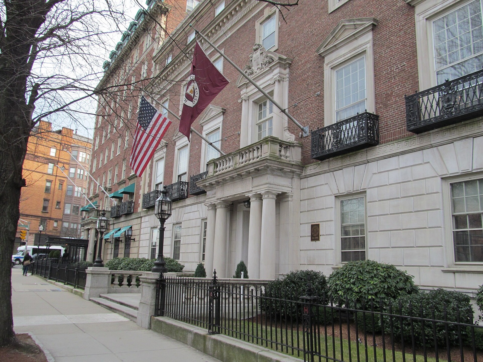 Harvard Club of Boston — Main Clubhouse, Harvard Club of Boston MA
